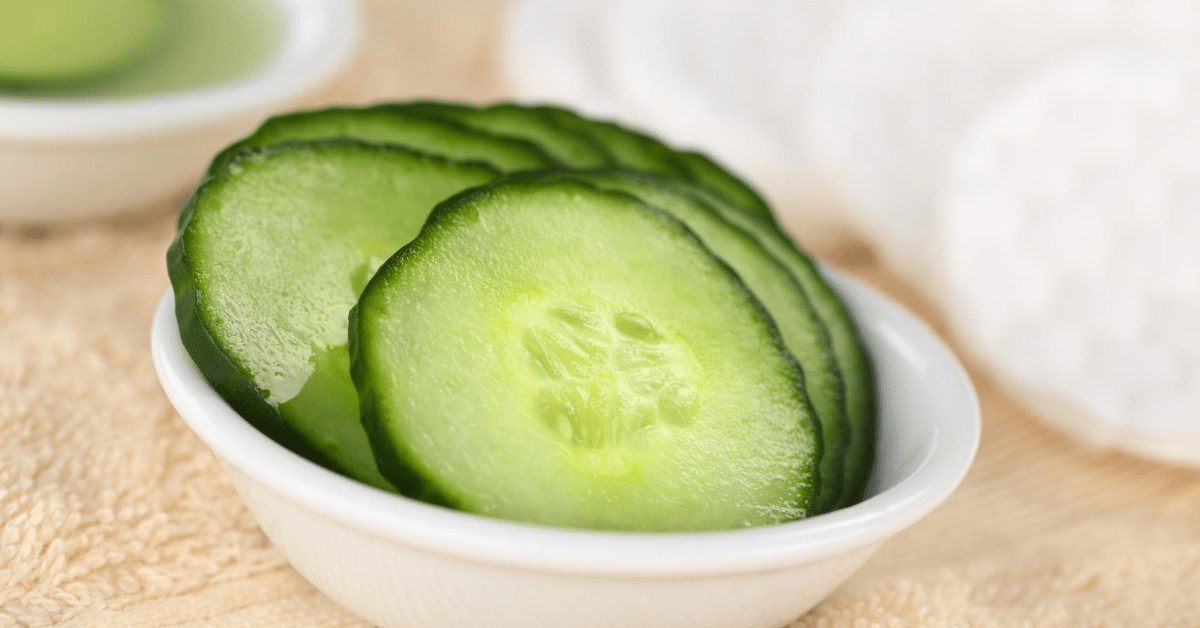 Cucumber Slices for wisdom tooth pain