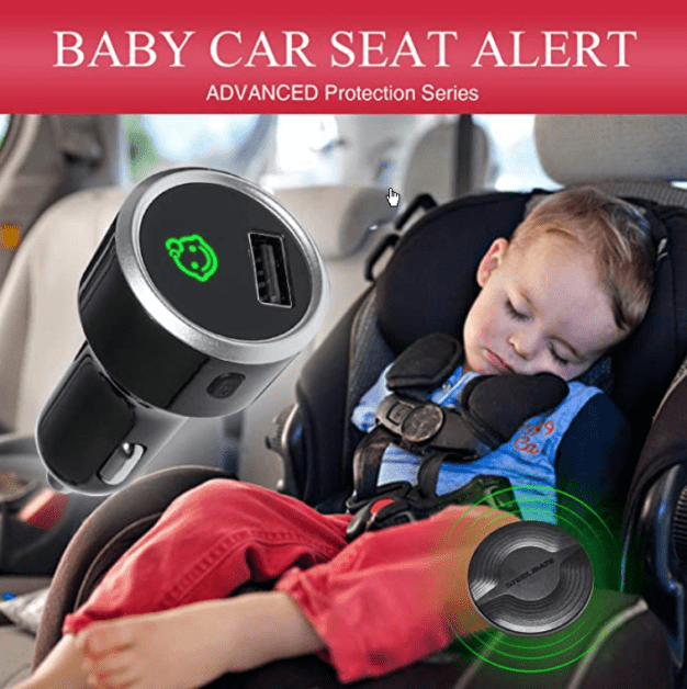 Baby in Car Reminder Warning with Light and Sounds 