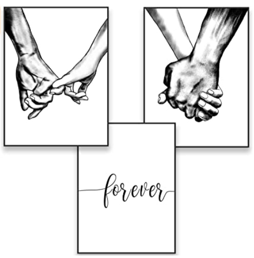 HANDS FOREVER CANVAS WALL ART