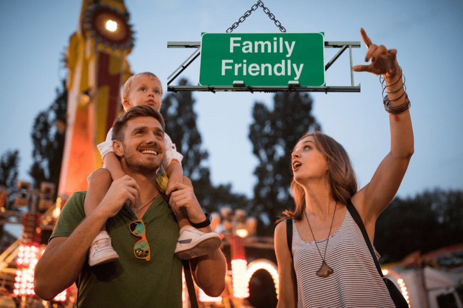 People on a Family-Friendly Vacation